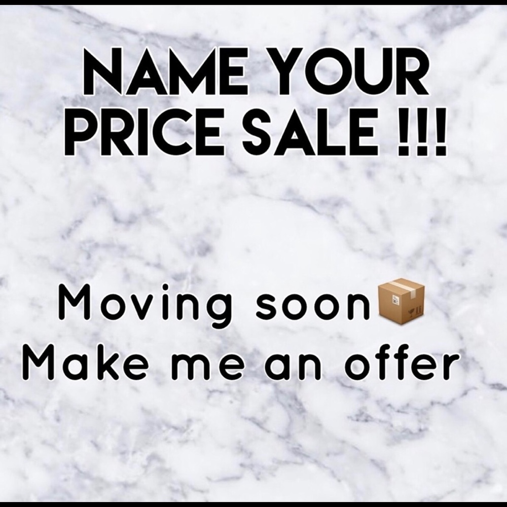 Moving sale - all must go!